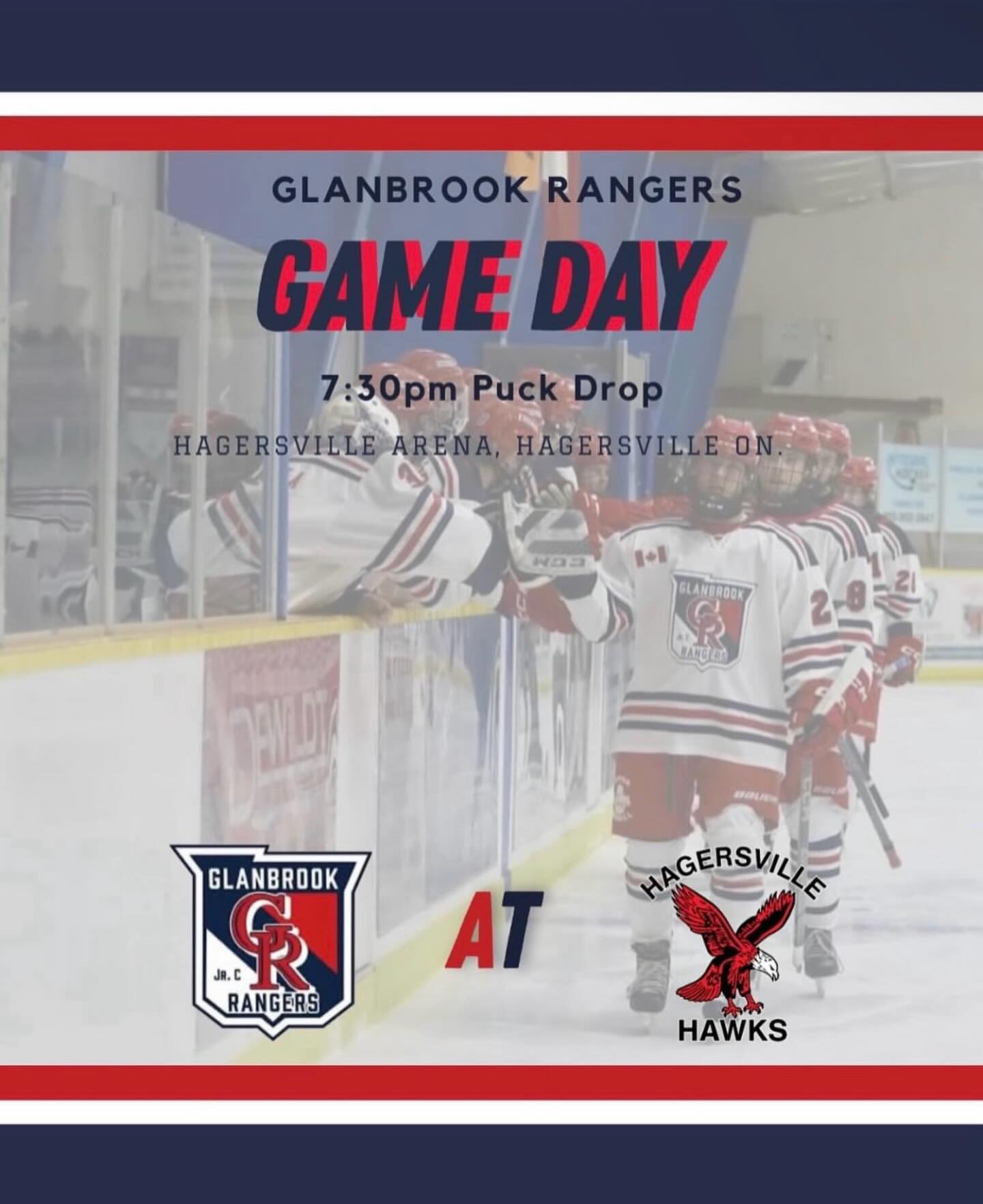 The Rangers are flying into Hangersville tonight for the final game of our regular season. 

We’re looking to swoop up two points to cap off an incredible week.

GO RANGERS!
