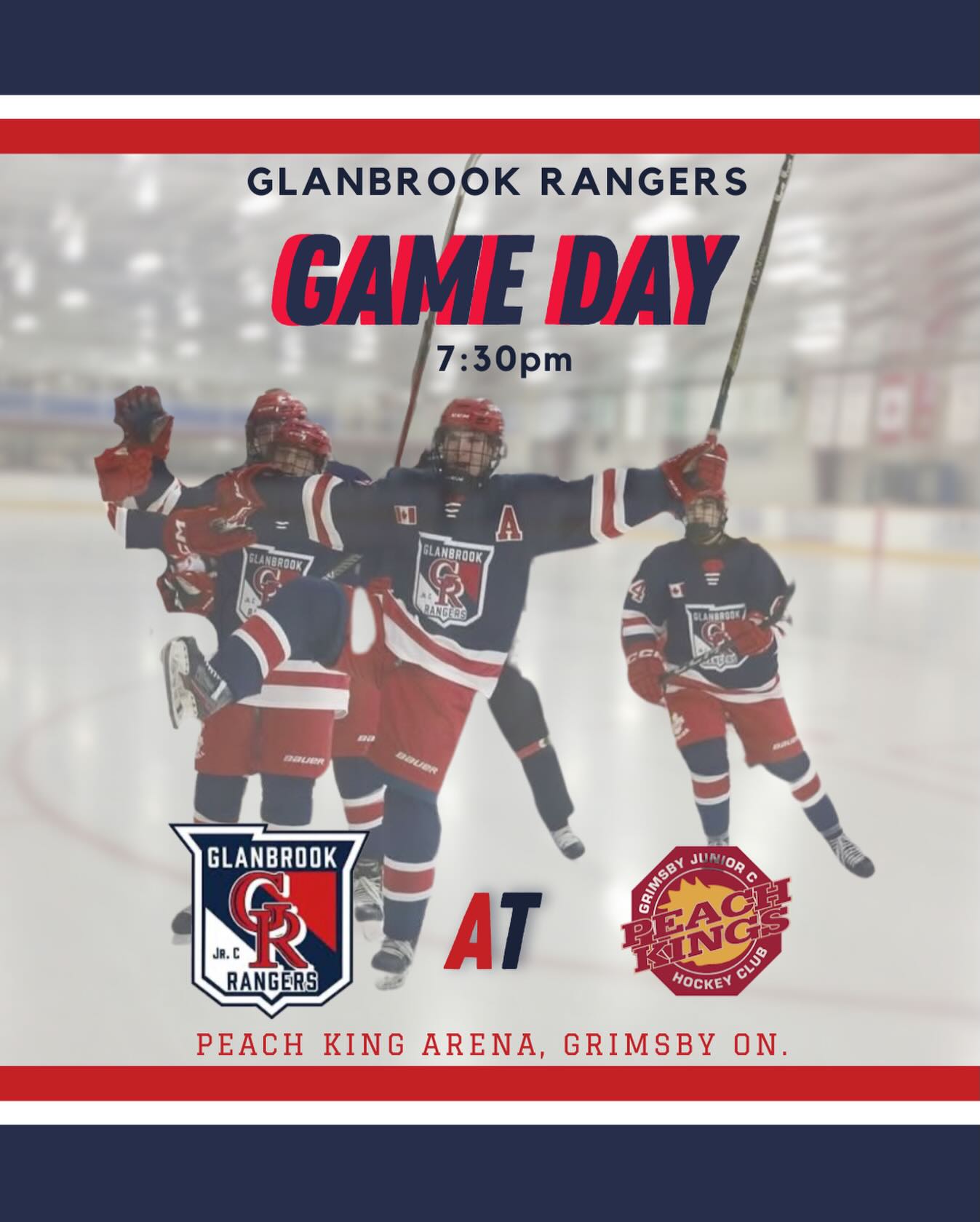 A little road trip to Peach country tonight.
 We’ll try to keep things sweet… but we might end up picking a couple points while we’re there.

Puck drops on the road.
 GO RANGERS!
