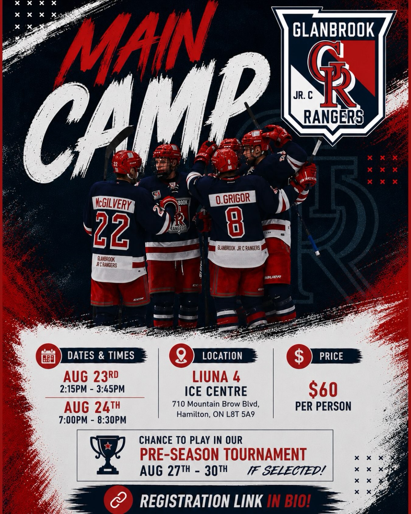 Think you’ve got what it takes?

Earn your opportunity to compete, make an impression, and take the next step with the Rangers. Spots are limited.